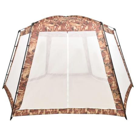 Vidaxl Pooltält Tyg 590x520x250 Cm Kamouflage