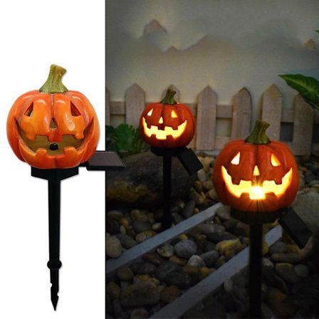 Kraniehoved Krage Græskar Solar Lamper LED Solar Light 1 1