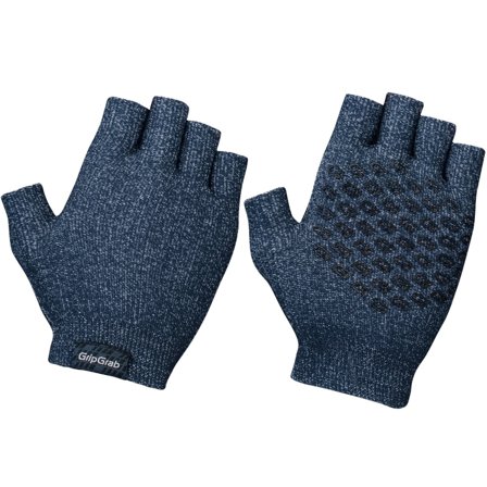 GripGrab Freedom Knitted Cycling Gloves Men workout gloves Blue XL/XXL