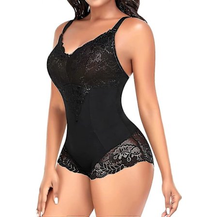 Muotoileva body naisille, vatsan hallinta, vyötäröä muotoileva body, pitsinen bodypuku