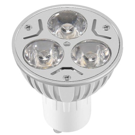 LAMPE PÆRE har 3 LED VARM HVID 3W 5W 12V