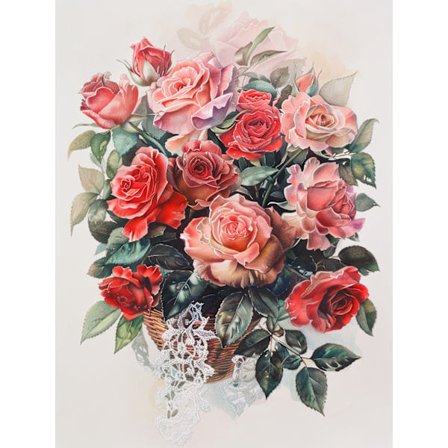 30x40cm Diamant Maleri DIY Dekorativ Vægkunst - HH000142