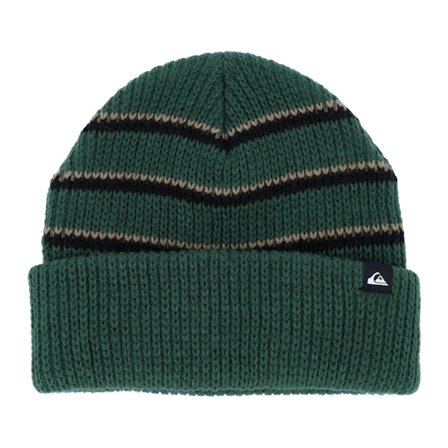 Quiksilver - Vihreä cuff Beanie - Split Beanie Trekking Green Beanie Cuff @ Hatstore