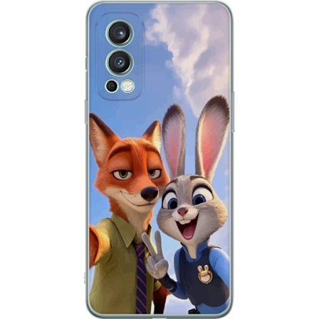 Kompatibel Mobilcover til OnePlus Nord 2 5G Zootopia Nick og Judy Bedste Venner