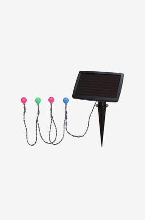 Star Trading - Solcellelyskæde Globini - Flerfarvet - Lyskæder - Fra Homeroom