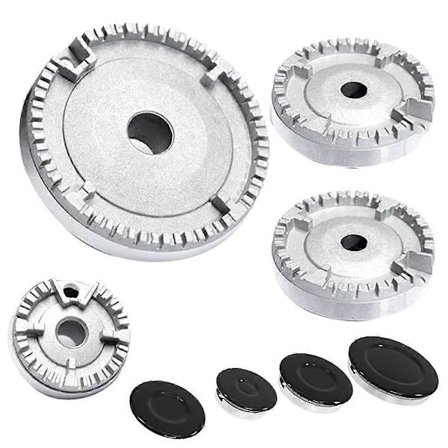 Liesihattusarja liesikansi, uunin kaasulieden polttimen kruunu liekkikupu, päivitetty kaasupolttimen liekkikupu Yhteensopiva SABAF:n kanssa