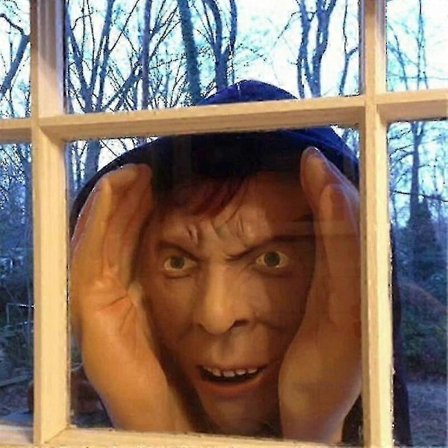 Halloween Dekoration - Skræmmende Kigger - Skræmmende Kigger Freak Halloween Dekoration Kigger, Halloween Dekoration Skræmmende Kigger Udendørs 