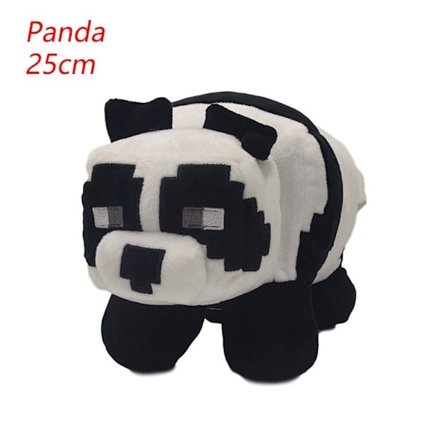 Minecraft Lelut Pelihahmo NALLE-25CM PANDA-25CM