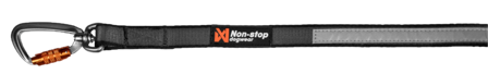 Non-Stop Dogwear - Flyttebånd svart 1,7m/20mm - Hund - Halsbånd - ZOO.no