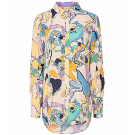 Nümph Blouse , Roze , Dames , Maat: S