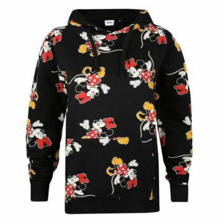 Disney Hoodie Med All-over Print Minnie Mouse För Dam/dam