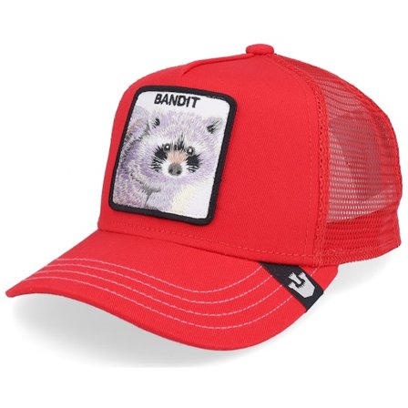 Goorin - Vermelho trucker Boné - Kids Sticky Bandit Red A-Frame Trucker @ Hatstore