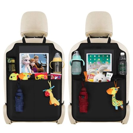 Bilsetebeskytter, 2-pakning bilseteorganisator for barn, vanntett KLB