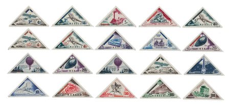 Monaco 1956 - YT 453-72 - Ubrugt