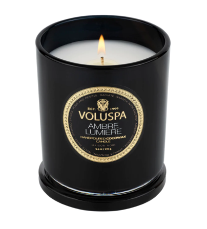 Voluspa Ambre Lumiere Duftlys Classic Boxed 60t