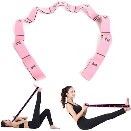 Träningsband Stretch Latin Band 15-20 kg Elastisk Yoga Pilates Motstånd Fitness Band Elastiska Dans Träningsband Gymnastik