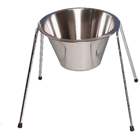 Lexi - Matbar i rustfritt stål Single 1x 4 liter, høyde 35 cm - Hund - Matplass & vannautomater for hund - Matskåler og vannskåler - ZOO.no