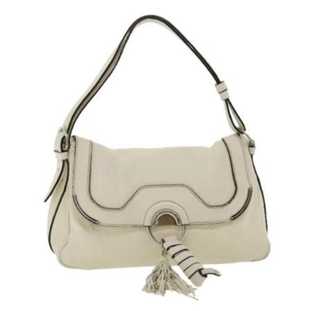 Celine Vintage Pre-owned Handväska vit, unisex Vintage Väskor, unisex, Storlek: ONE SIZE