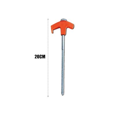 Teltpinner Teltstaker ORANSJE 20CM