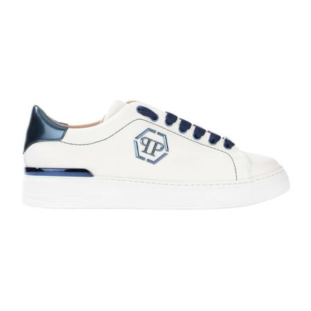 Philipp Plein Lo-Top Hexagon Sneakers , Wit , Heren , Maat: 43 EU