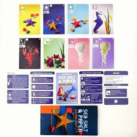 SJÖSALT OCH PAPPER EXTRA SAL Familj och fest, Roligt bordsspel, Friends Entertainment, Strategispel