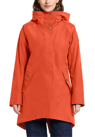 Didriksons Alana Parka Jackor Dam Röd 34