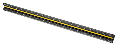 Dasqua 513900 Skalalinjal 300 mm, Måleinstrumenter