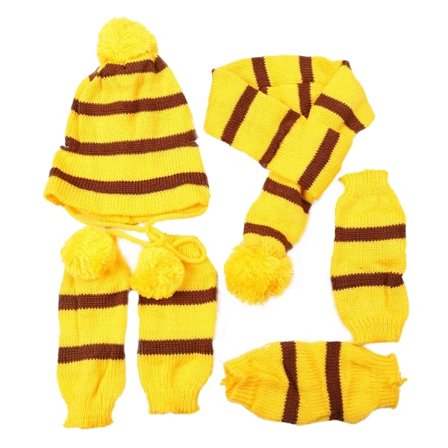 Husdjurskläder Tröja Valp Husdjur Hund Katt Vintervarm kostym.k