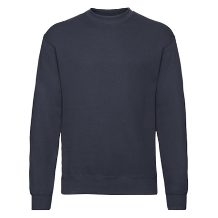 Fruit Of The Loom Classic Drop Shoulder Sweatshirt för män 3XL Mörk