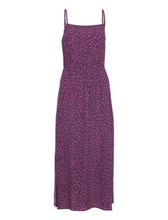 Tjw Printed Midi Dress Knælang Kjole Multi/mønstret Tommy Jeans