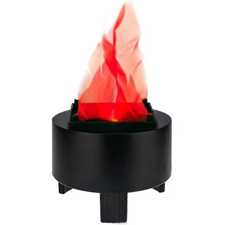 3D Falsk Ild Lampe, Kunstig LED Silke Flamme Scene Effekt Lampe Realistisk Lejr Lampe Rekvisit til Halloween, Jul, Festival, Nytår, Fest, EU Regu