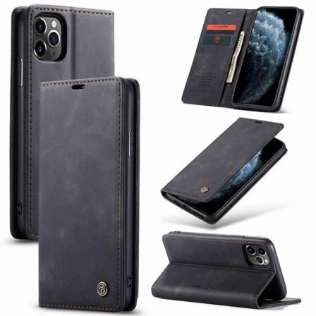 Iphone 11 Pro Elegant Flipfodral Caseme 3-fack Svart