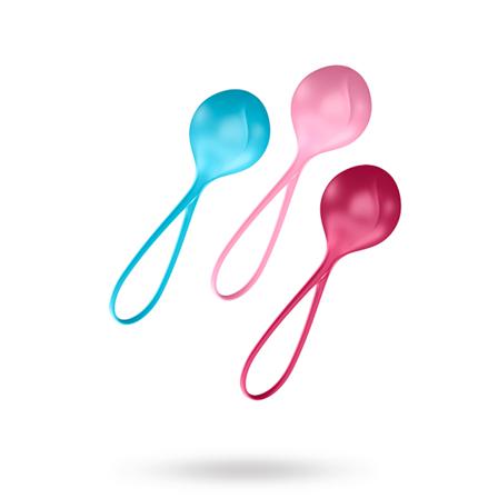 Sexleksak För Kvinnor - Sexig SATISFYER Knipkulor C02 Singel 3-pack - Upptäck sexleksaker hos vuxen.se - Dildos, vibratorer, kulor, piskor, stapons & 