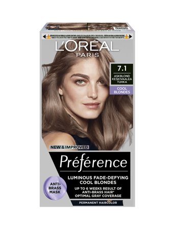 L'Oréal Paris L'oréal Paris Préférence Cool Blondes 7,1 Iceland - Nude - ONE SIZE