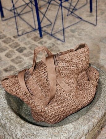 DAY ET Day Lb Straw Bag - Beige - ONE SIZE