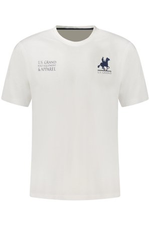 U.s. Grand T-shirt Maniche Corte Uomo Bianco