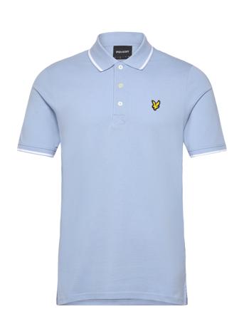 Tipped Polo Shirt Blue Lyle & Scott