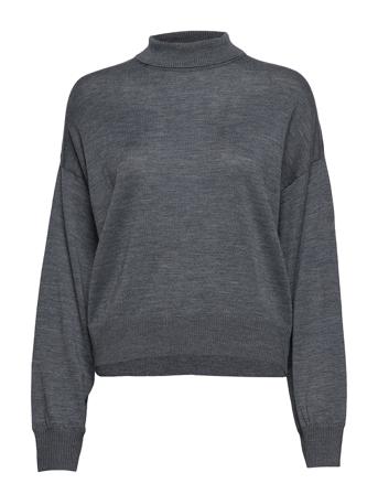 Kleo Turtleneck 11265 Turtleneck Polotröja Grå Samsøe Samsøe