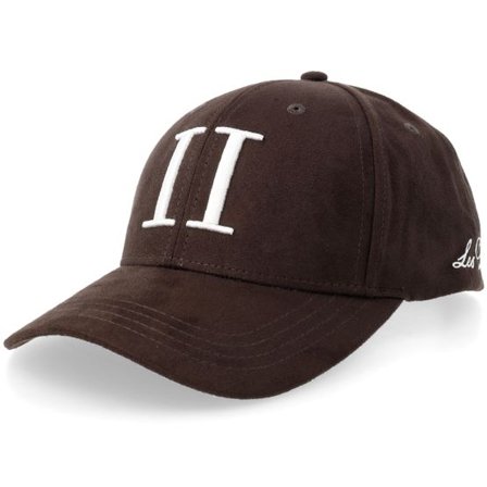 Les Deux - Brun adjustable Keps - Encore Suede Baseball Cap Turkish Coffee Brown Adjustable @ Hatstore
