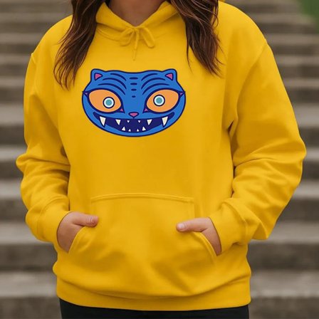 2025 Derpy Hoodie Derpy Tiger Zoey Tröja KPop Huvtröja Pullover Höst och Vinter Huvtröja Kvinnor Långärmad Huvtröjor