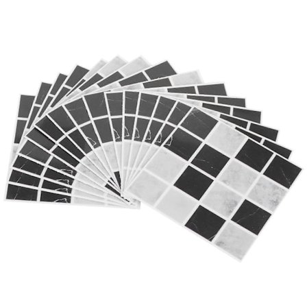 SSRGV 15 st/påse Kök Kakel Dekaler Vattentät Oljetät Självhäftande Väggdekor