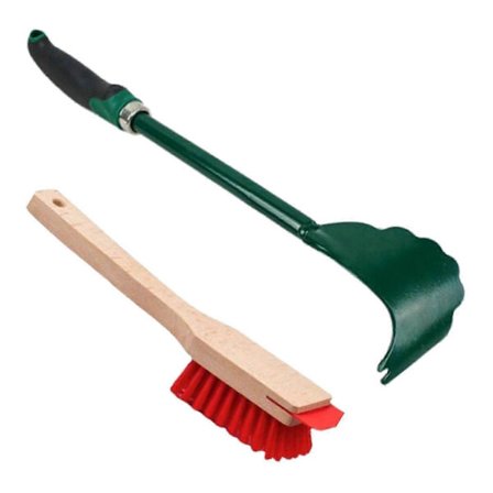 Rengjøringsverktøy for klippeaggregat Kraftig gressklipperbladrenser for hage utendørs