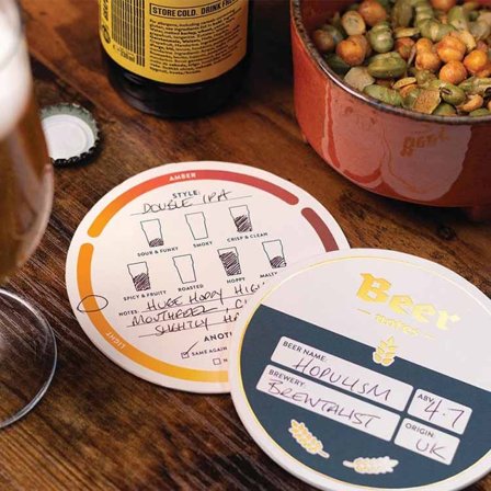 Ølprøving Glassunderlag