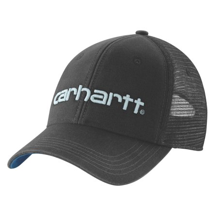 Carhartt Canvas Mesh-back Logo Graphic Cap Caps Svart, Klær
