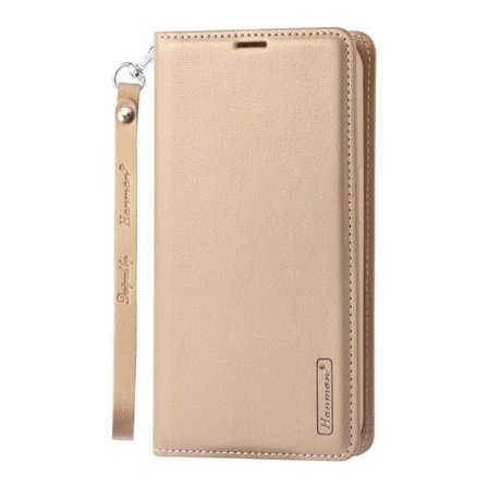 Fodral för iPhone 16 guld Flip