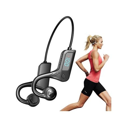 Benledningshörlurar In-Ear Trådlösa Hörlurar Vattentäta Svettsäkra Sportlurar för Camping YEMAESRE