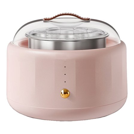 Helautomatisk yoghurtmaskin Grekisk yoghurtmaskin med rostfritt stål innerbehållare för hemmabruk CN-kontakt 220V