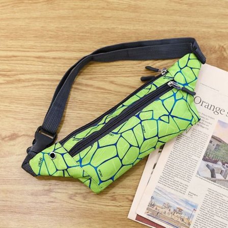 Herr Midjeväska Mobiltelefon Midjepaket GRÖN