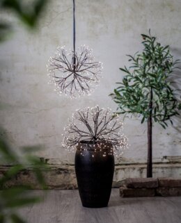 Hängande Dekoration Stardust Svart - 48x48 cm - Star Trading