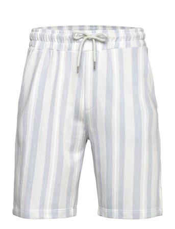 Lindbergh | Striped Terry Shorts With Elastic W | XXXL